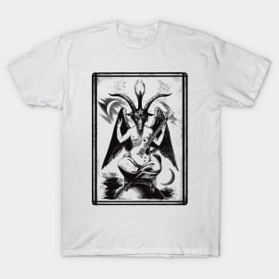 Baphomet lp guitar white transparent T-Shirt